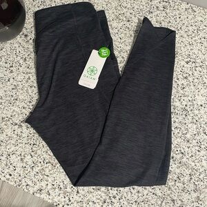 Gaiam Black Heather high rise legging M